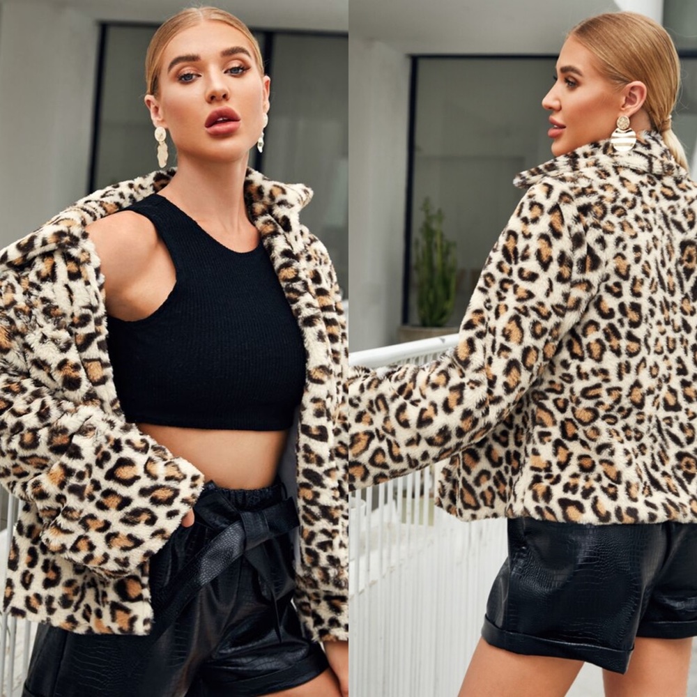 Leopard Print Jacket - Picture 2 of 2